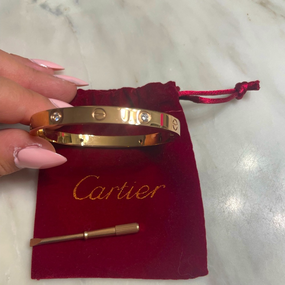 Rose gold bracelet